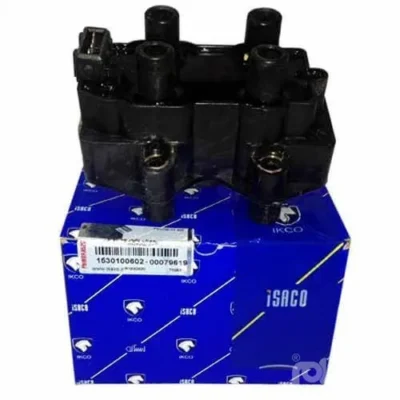 کوئل 405 اصلی ایساکو | خرید و قیمت کوئل پژو 405 موتور XU7 و TU5 با ضمانت اصالت و کیفیت شرکتی. جلوگیری از ریپ زدن، کاهش مصرف سوخت و افزایش شتاب خودرو